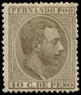 FERNANDO PÓO. * 5/8. Centrajes Y Calidad Aceptable. Cat. 208 €. Peso= 15 Gramos. - Fernando Po