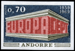 ** 194/95. Europa '69. Sin Dentar. Peso= 15 Gramos. - Gebruikt