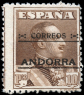 ** 12d. 10 Ptas. Valor Clave. Centraje De La Emisión. Cat. +595 €. Peso= 15 Gramos. - Unused Stamps