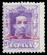 ** 5. 20 Cts. Sobrecarga Impresa Parcialmente. Peso= 15 Gramos. - Unused Stamps