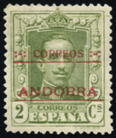 * 1d. 2 Cts. Centraje De Lujo. Cat. 100 €. Peso= 15 Gramos. - Neufs