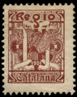 CATALUNYA. 1900. Regió Catalana. 8 Distintas Viñetas. Nathan C-25. Peso= 15 Gramos. - Spanish Civil War Labels