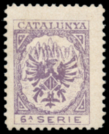 CATALUNYA. 1900ca. Catalunya. Serie Completa De 6 Viñetas. Nathan C-18. Peso= 15 Gramos. - Spanish Civil War Labels
