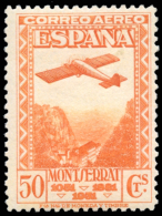 ** 650/54. Montserrat Aérea. Centrajes Bastante Bonitos. Cat. 143 €. Peso= 15 Gramos. - Other & Unclassified