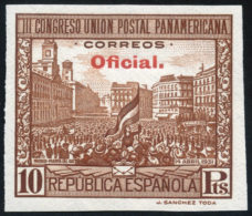 ** 620/29s. Panamericana Sin Dentar. El 10 Cts. Márgenes Justos. Ocasión. Cat. 225 €. Peso= 15... - Other & Unclassified