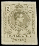 ** 267s. Medallón. 2 Cts. Sin Dentar. Numeración Catalogada. Cat. +185 €. Peso= 15 Gramos. - Andere & Zonder Classificatie