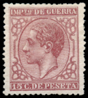 (*) 188. Impuesto De Guerra. Centraje De Lujo. Cat. 35 €. Peso= 15 Gramos. - Autres & Non Classés