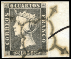 1A (pos. 37). Sobre Pequeño Fragmento De Carta. Peso= 15 Gramos. - Autres & Non Classés