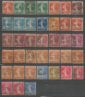 France - F1/217 - Type Semeuse Lignée - N°135 Obl. - 1903-60 Semeuse A Righe