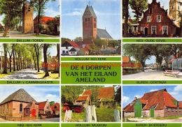 De 4 Dorpen Van Het Eiland Ameland. Ballum, Nes, Buren, Hollum - Ameland