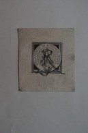 Ex-libris, XIXème - Alphonse ROYER - Ex-Libris