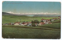 1285 - Panorama Des Hauts Geneveys - Colorisée - Geneveys