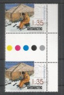 ANTARTIDA AUSTRALIANA HUTT RESTORATION INTERPANEL CON SEMAFORO SCOTT SHACKLETON - Antarktis-Expeditionen