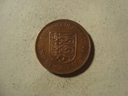 MONNAIE JERSEY 2 NEW PENCE 1980 - Jersey