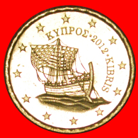 § GREECE: CYPRUS ★ 10 CENTS 2012 UNC MINT LUSTER! LOW START★ NO RESERVE! - Chypre