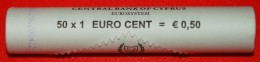 + GREECE: CYPRUS ★ 1 CENT 2012 UNC ROLL UNCOMMON! MOUFLONS! LOW START★ NO RESERVE! - Rouleaux