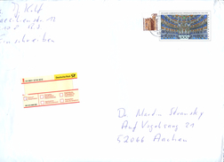 Bund USo13 AII Umschlag EINSCHREIBEN Bad Salzuflen 2000 - Covers - Used