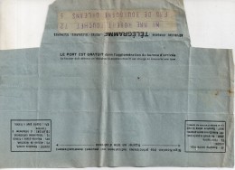 Télégramme - De Crepieu La Pape A Orleans - 1953 - Télégraphes Et Téléphones