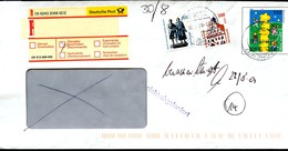 BUND USo21 BIb Umschlag EINSCHREIBEN Aachen 2001 - Sobres - Usados