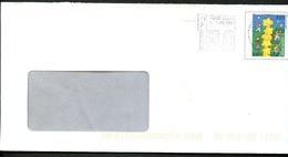 BUND USo21 BIIb Umschlag Mit Druckvermerk Und Aussparung Um Fenster Gebraucht Essen IFLO Messe 2003 - Covers - Used