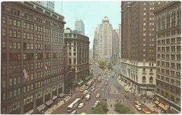 USA - NY - Herald Square, New York City - Manhattan Post Card Pub. - [Broadway, Sixth / 6th / 6. / 6e Avenue] - Broadway