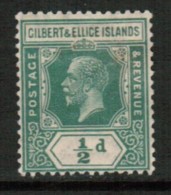 GILBERT & ELLICE ISLANDS  Scott # 27* VF MINT HINGED - Gilbert & Ellice Islands (...-1979)