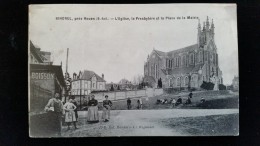 CPA D76 Bihorel Eglise , Place De La Mairie - Bihorel