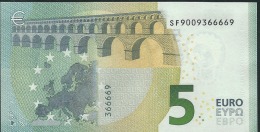 € 5 ITALY  SF S001 I1  DRAGHI  UNC - 5 Euro