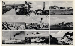 AK Gruß Aus Nordseebad NORDERNEY - Mehrbildkarte - Gel.1956 - Norderney