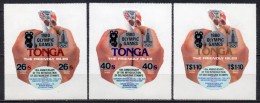 Tonga - Service Aérien - 1980 - Yvert N° 158 à 160 **  - Jeux Olympiques De Moscou - Tonga (1970-...)