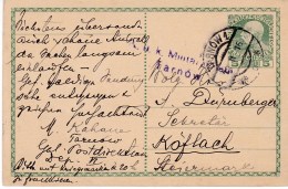 POLAND 1915 WWI Censored Tarnow Postcard - ...-1860 Prephilately