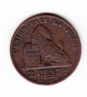 BELGIUM Cat Morin 212, UNC,  (B212) - 2 Cents