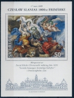 Czeslaw Slania. Sweden 2000. 1000th Engraved Stamp By Czeslaw Slaina.  Michel Bl.15 MNH. - Blocs-feuillets