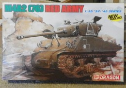 - DRAGON - Maquette Char M4A2 (76) Red Army - 1/35°- Réf 6188 - Militaire Voertuigen