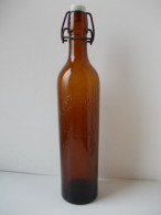 - RARE - Ancienne Bouteille F. MONNIER à TARASCON - BOUCHES DU RHÔNE - Fer à Cheval - - Bière