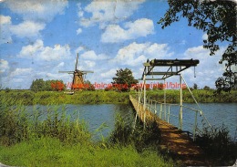 Hollandse Molen Kinderdijk - Kinderdijk