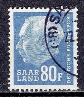 Saarland - Mi-Nr 424 Gestempelt / Used (B1390) - Oblitérés