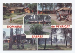 40 - SABRES - Domaine De PEYRICAT - Village Vacances -RECTO/VERSO--C69 - Sabres
