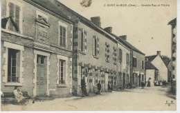 SURY ES BOIS - Grande Rue Et Mairie - Sury-près-Léré