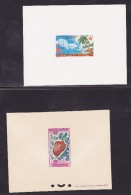 WALLIS ET FUTUNA  EPREUVES DE LUXE - Imperforates, Proofs & Errors