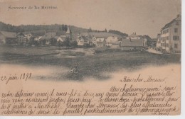 CPA Précurseur Souvenir De La Brévine (1898) - La Brévine