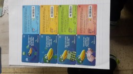 Brasil-ligue Ligue14-sustentacao-(set B)-(4cards)-used Card+1card Prepiad Free - Brasilien