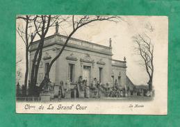 Lencloître (86-Vienne) Château De La Grand' Cour Le Musée 2 Scans Dos Simple - Lencloitre