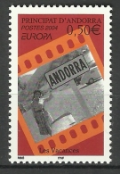 FRENCH ANDORRA 2004 EUROPA  HOLIDAYS  MNH - Neufs