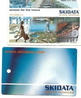 @+ Lot De 2 Cartes PASS - Skidata (2005/2006) - Italie Monte Rosa - Altri & Non Classificati