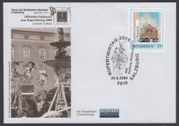 Austria 2008, Illustrated Cover " St. Rupert's Day Fair" W./postmark "Salzburg", Ref.bbzg - Brieven En Documenten