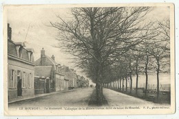 Le Hourdel (80.Somme) Le Boulevard - Cachet Municipal - Le Hourdel