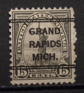 USA - Precancels Vorausentwertung / GRAND RAPIDS MICH.    (R55) - Voorafgestempeld