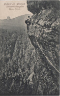 AK Kletterer Blosstock Bloßstock Affensteine Schrammsteine Falkenstein ? Felsen Klettern A Schmilka Sächsische Schweiz - Schmilka