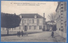 (dama) CPA - ESSONNE - AUVERS SAINT GEORGES - RUE PRINCIPALE - MAISON MAULARD-LEGENDRE TABACS - Animation - Malard édit - Autres & Non Classés